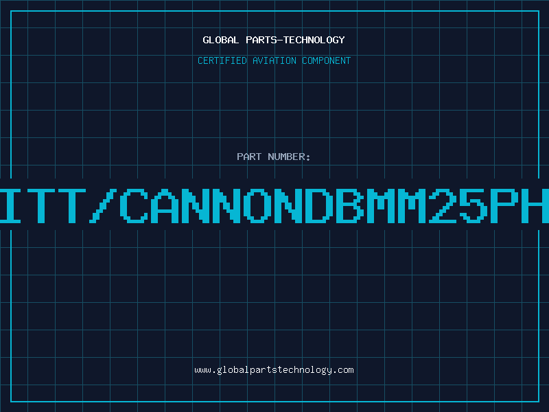 Aviation Part ITT/CANNONDBMM25PH