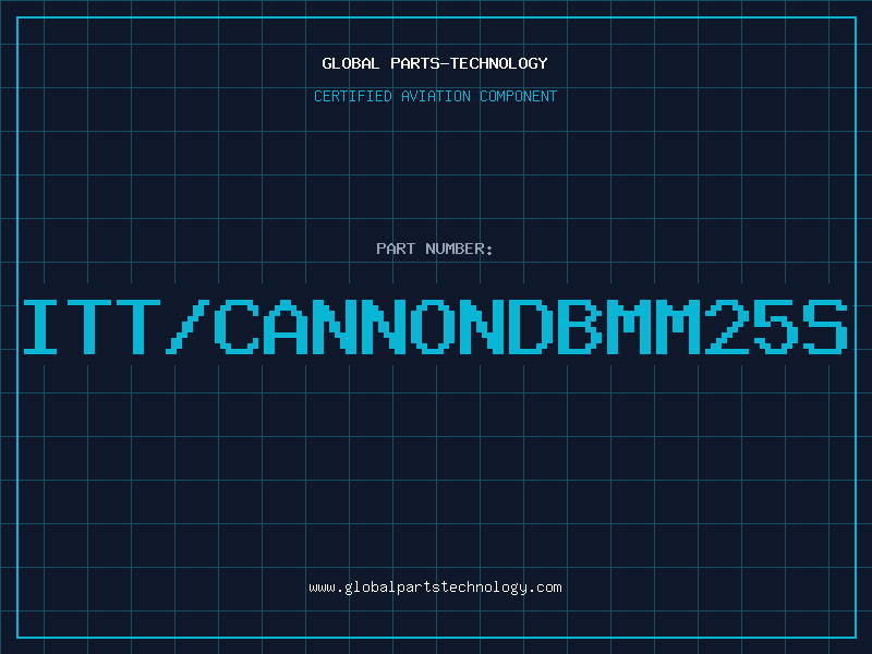 Aviation Part ITT/CANNONDBMM25S