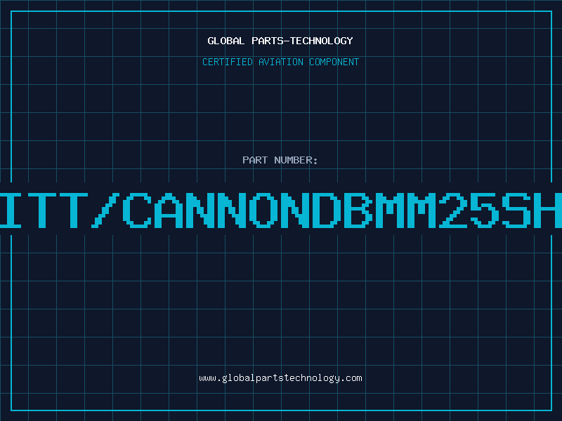 Aviation Part ITT/CANNONDBMM25SH