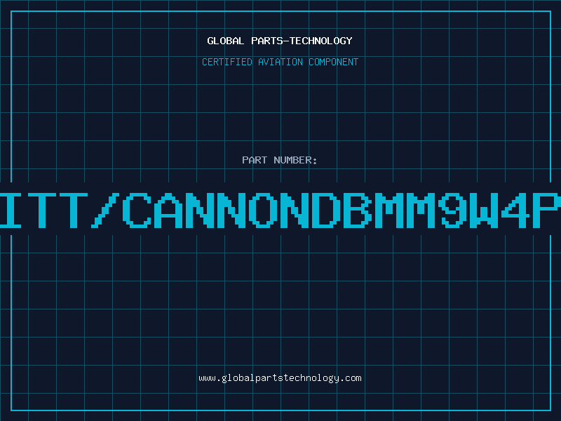 Aviation Part ITT/CANNONDBMM9W4P