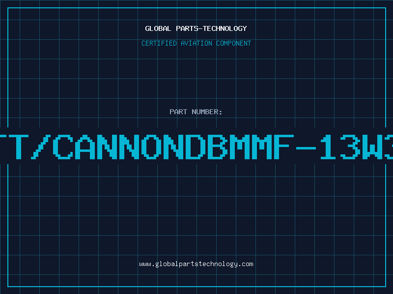 Aviation Part ITT/CANNONDBMMF-13W3P
