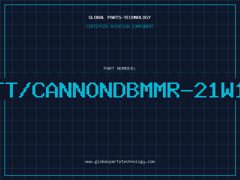 Aviation Part ITT/CANNONDBMMR-21W1P