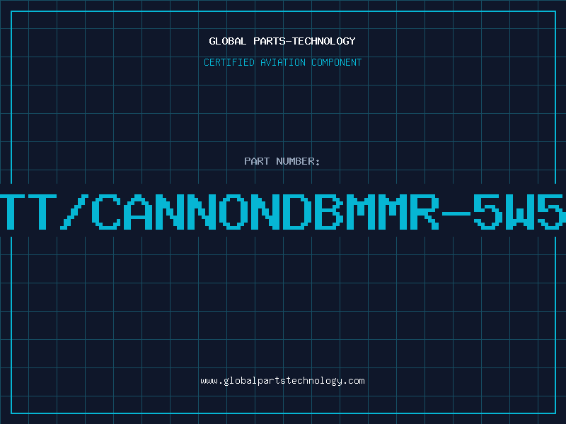 Aviation Part ITT/CANNONDBMMR-5W5S