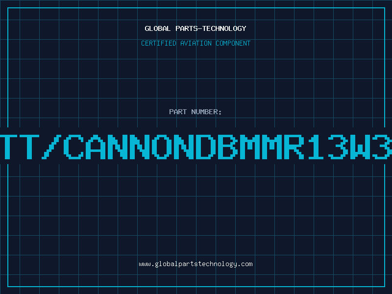 Aviation Part ITT/CANNONDBMMR13W3P