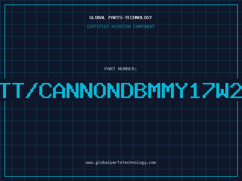 Aviation Part ITT/CANNONDBMMY17W25