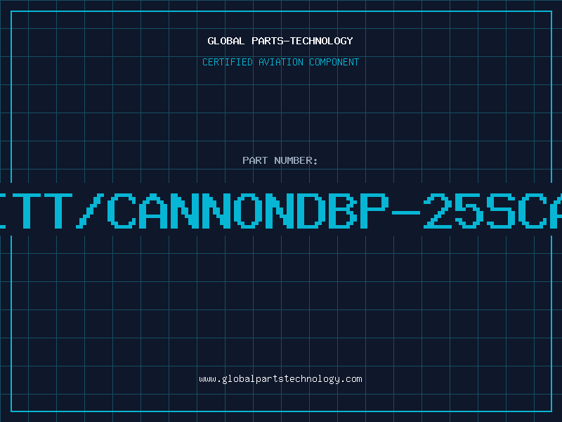 Aviation Part ITT/CANNONDBP-25SCA