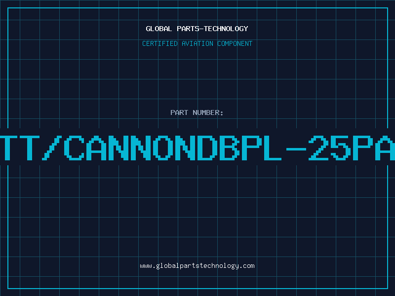 Aviation Part ITT/CANNONDBPL-25PAA