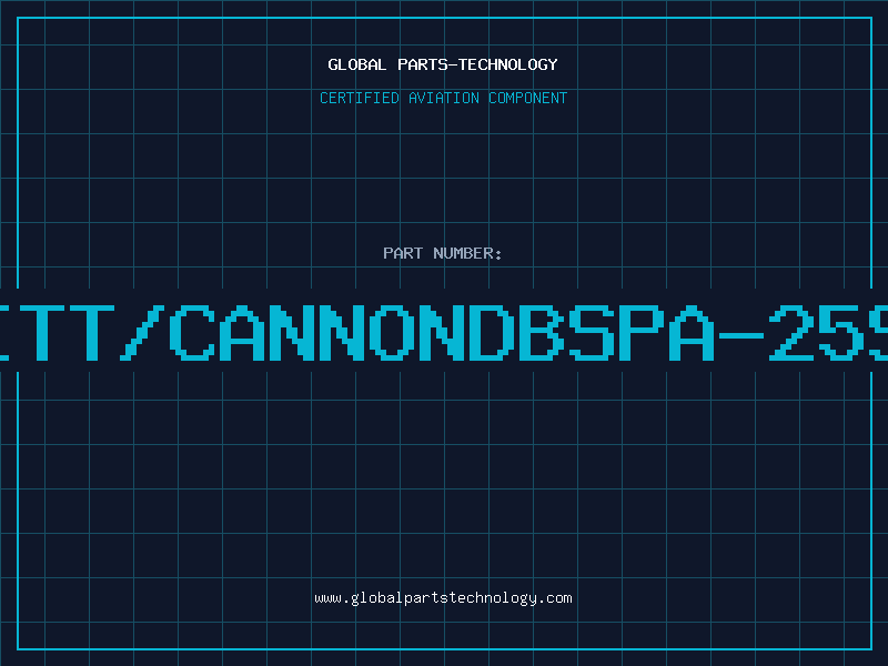 Aviation Part ITT/CANNONDBSPA-25S