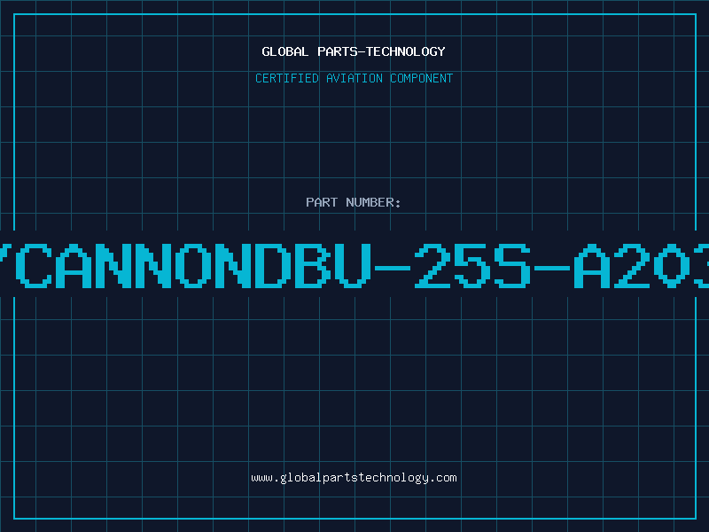 Aviation Part ITT/CANNONDBU-25S-A203-FO