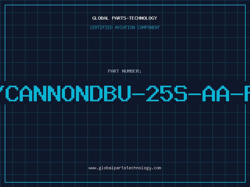 Aviation Part ITT/CANNONDBU-25S-AA-F202