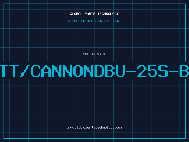 Aviation Part ITT/CANNONDBU-25S-BB