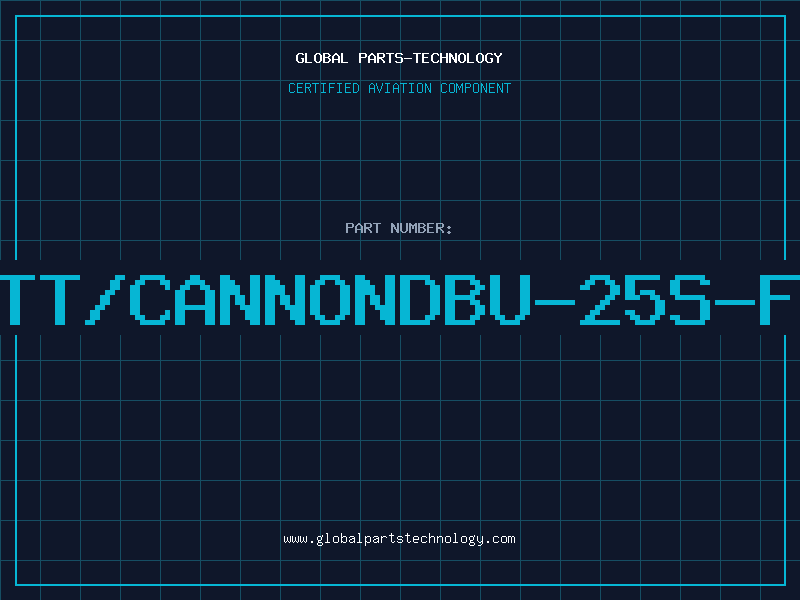 Aviation Part ITT/CANNONDBU-25S-FO