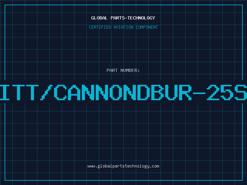 Aviation Part ITT/CANNONDBUR-25S