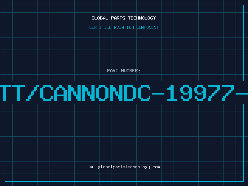 Aviation Part ITT/CANNONDC-19977-3