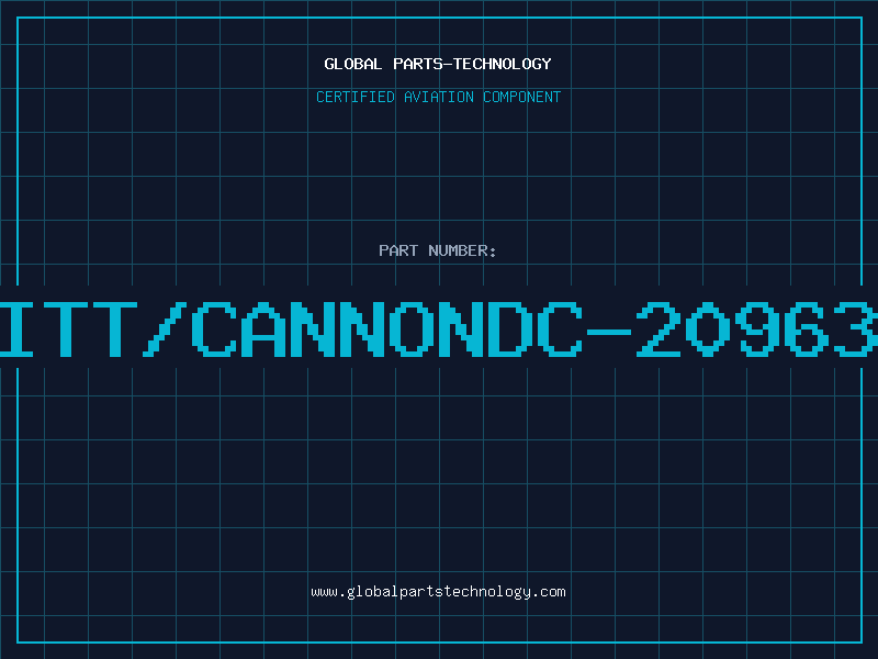 Aviation Part ITT/CANNONDC-20963