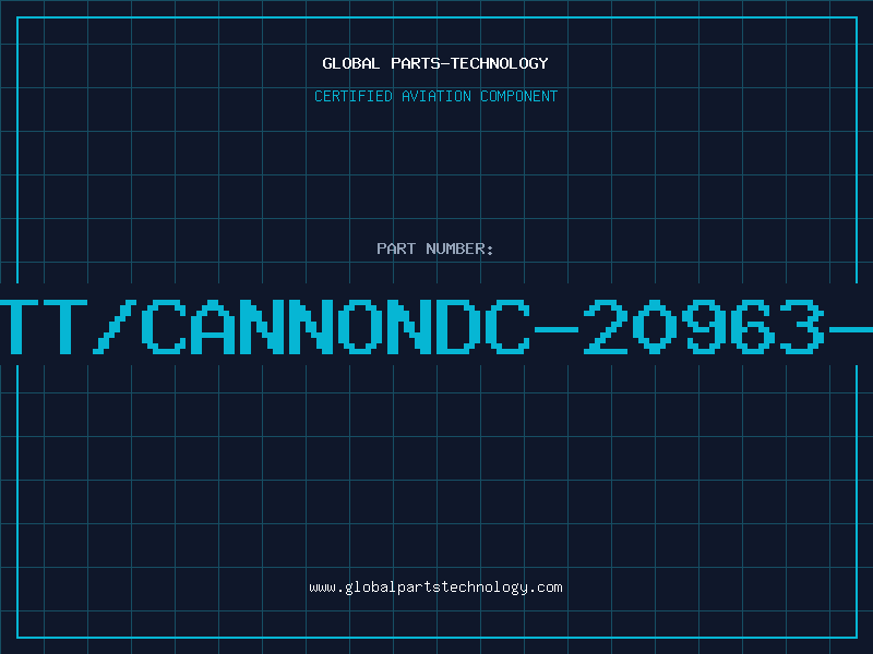 Aviation Part ITT/CANNONDC-20963-8