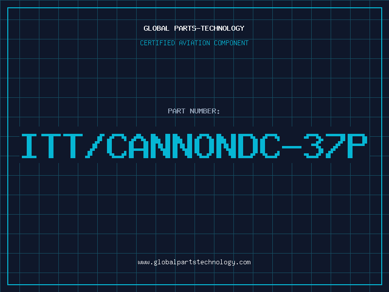 Aviation Part ITT/CANNONDC-37P