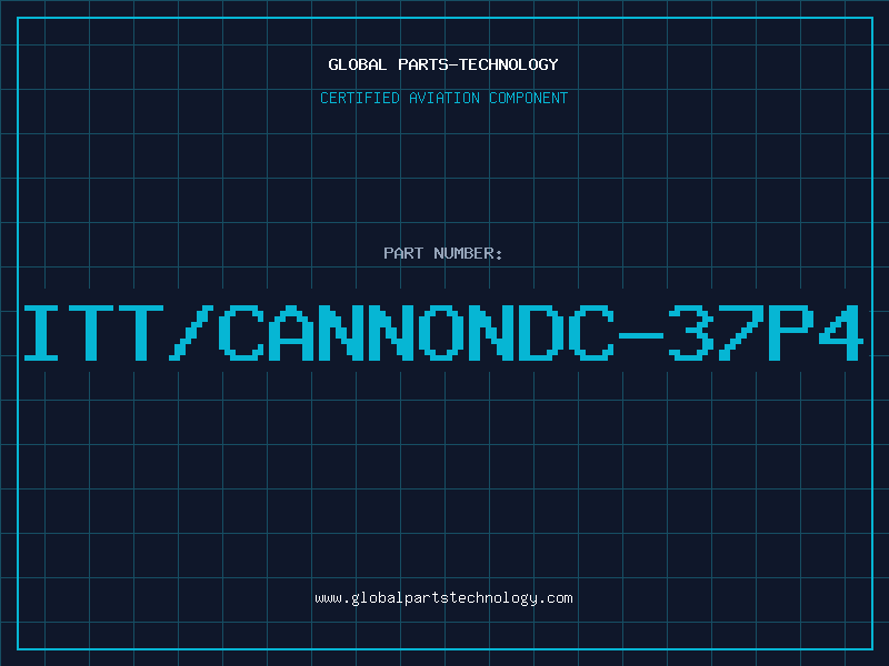 Aviation Part ITT/CANNONDC-37P4
