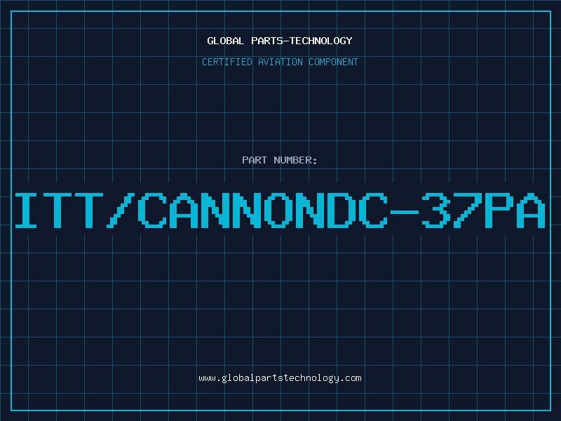 Aviation Part ITT/CANNONDC-37PA