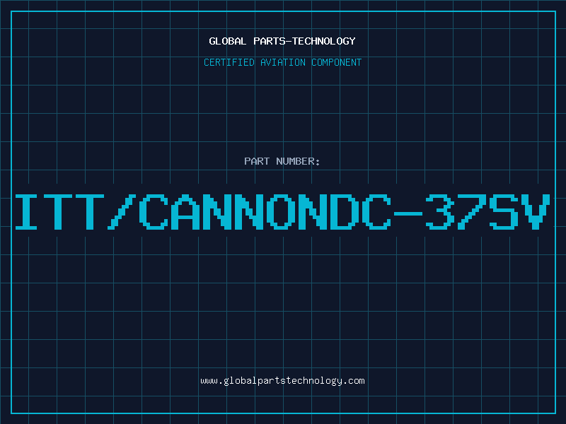 Aviation Part ITT/CANNONDC-37SV