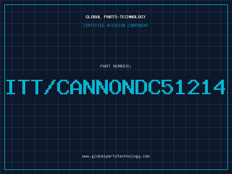 Aviation Part ITT/CANNONDC51214