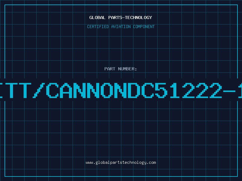 Aviation Part ITT/CANNONDC51222-1