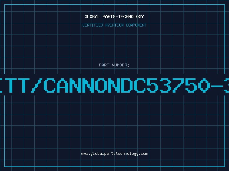 Aviation Part ITT/CANNONDC53750-3