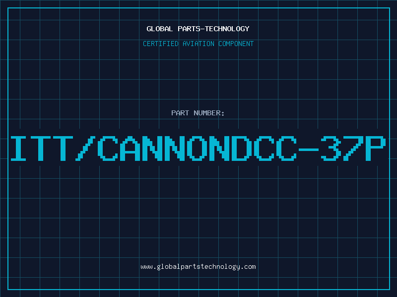Aviation Part ITT/CANNONDCC-37P