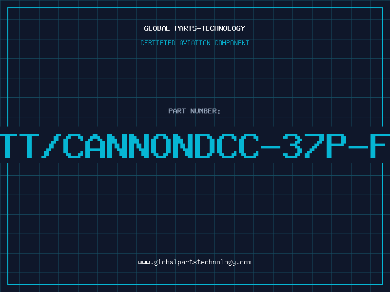 Aviation Part ITT/CANNONDCC-37P-FO