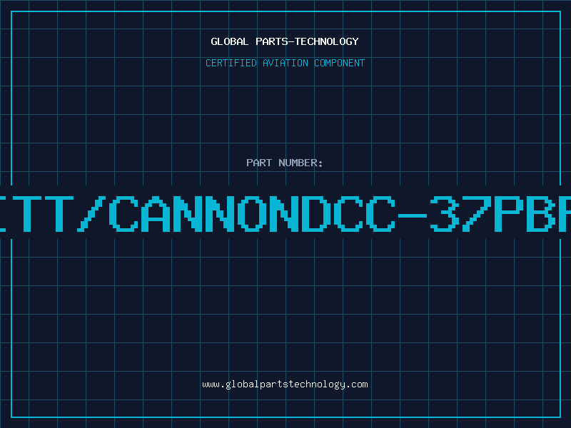 Aviation Part ITT/CANNONDCC-37PBF