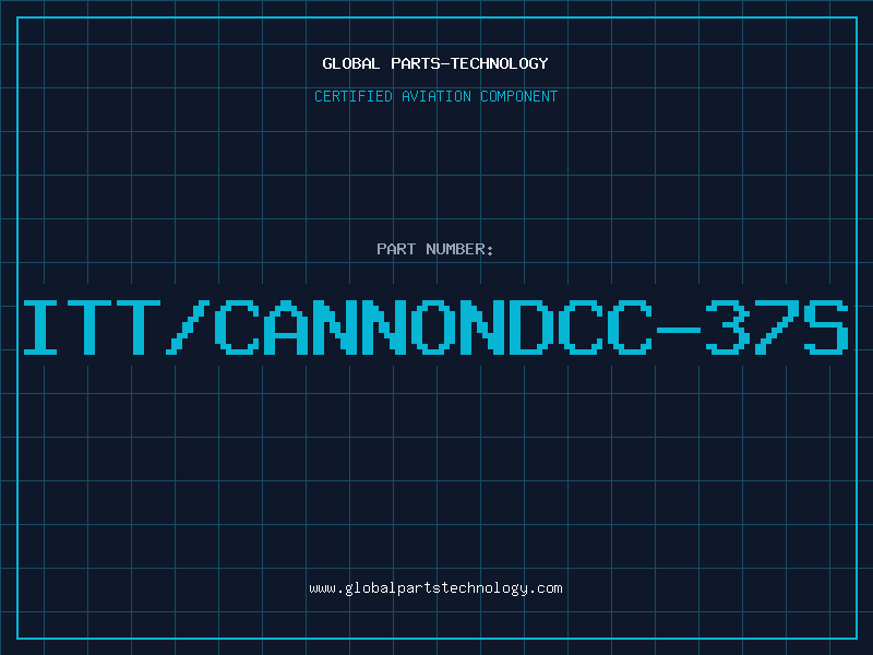 Aviation Part ITT/CANNONDCC-37S