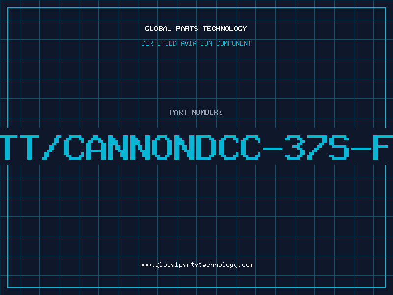 Aviation Part ITT/CANNONDCC-37S-FO