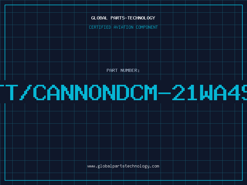 Aviation Part ITT/CANNONDCM-21WA4SX