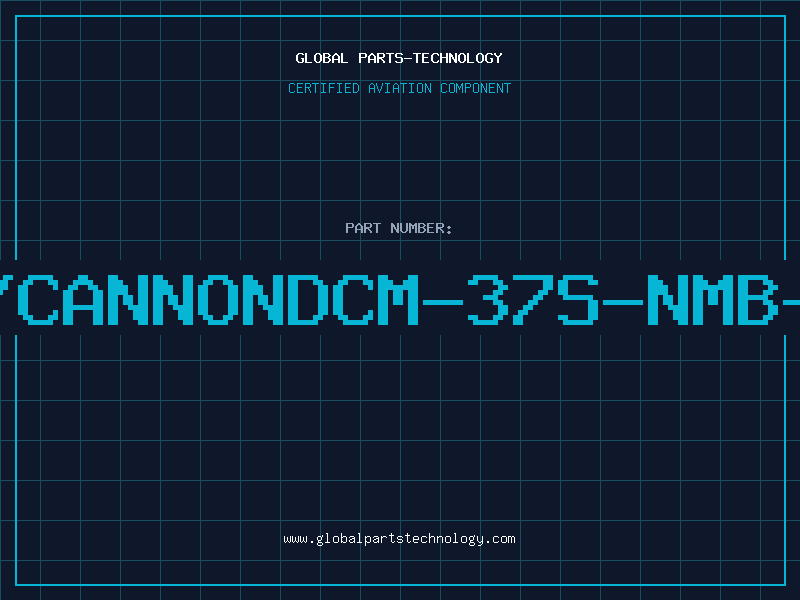 Aviation Part ITT/CANNONDCM-37S-NMB-K56