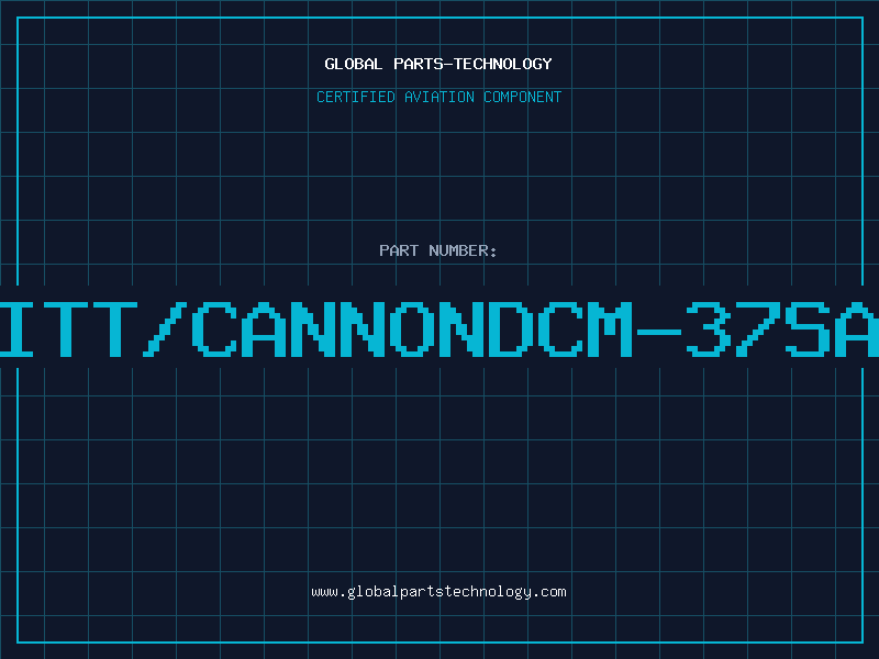 Aviation Part ITT/CANNONDCM-37SA