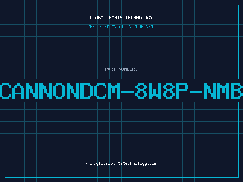 Aviation Part ITT/CANNONDCM-8W8P-NMB-K47