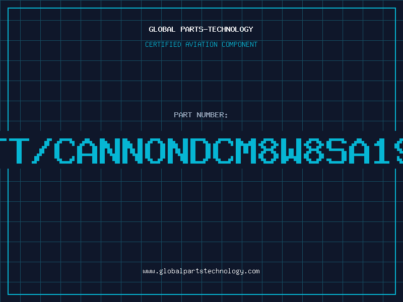 Aviation Part ITT/CANNONDCM8W8SA197