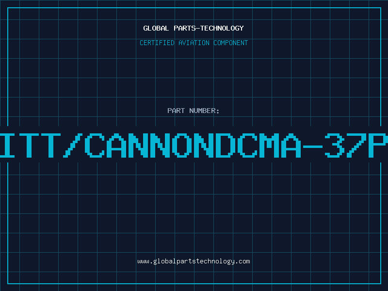 Aviation Part ITT/CANNONDCMA-37P