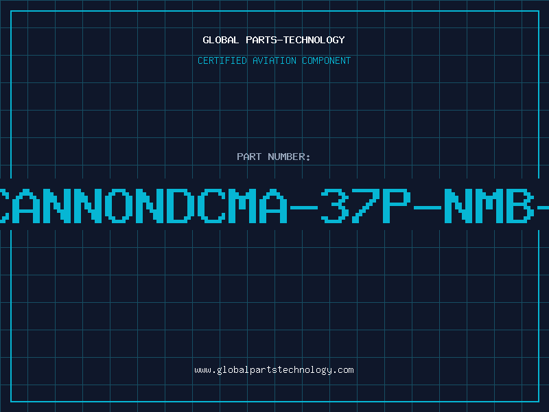 Aviation Part ITT/CANNONDCMA-37P-NMB-2-FO