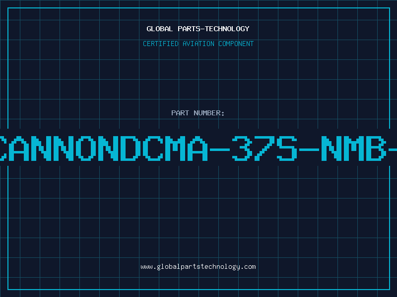 Aviation Part ITT/CANNONDCMA-37S-NMB-2-FO