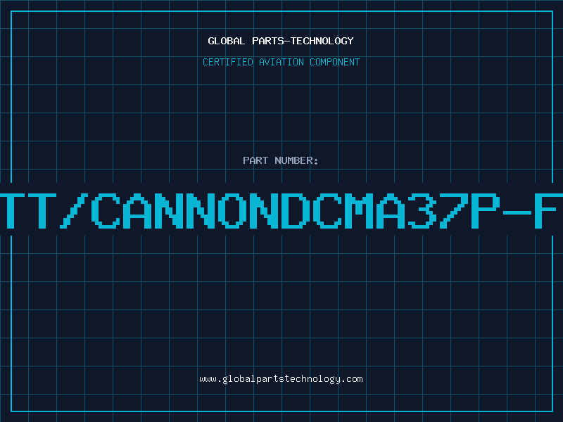 Aviation Part ITT/CANNONDCMA37P-FO