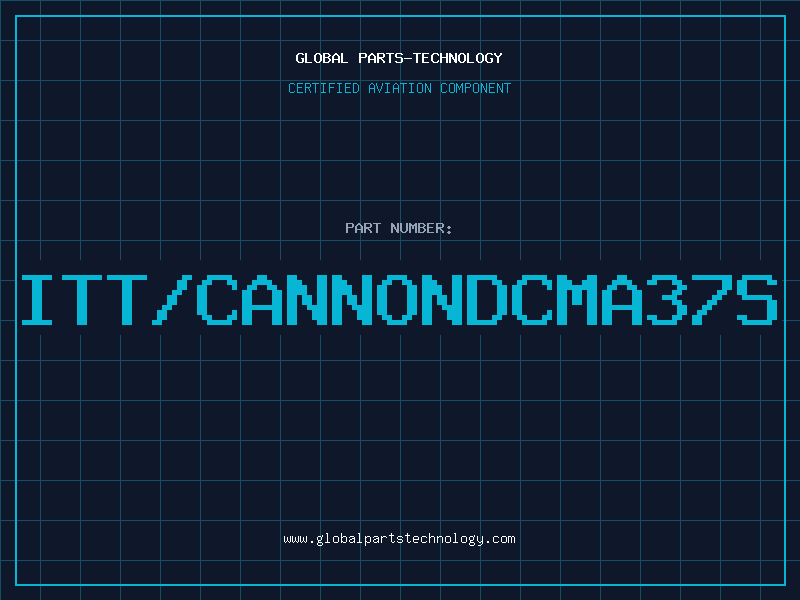 Aviation Part ITT/CANNONDCMA37S