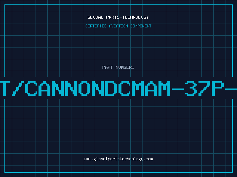 Aviation Part ITT/CANNONDCMAM-37P-FO