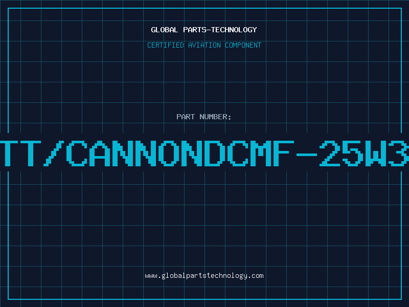 Aviation Part ITT/CANNONDCMF-25W3P