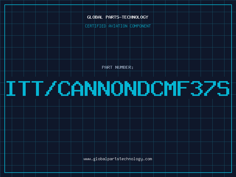 Aviation Part ITT/CANNONDCMF37S
