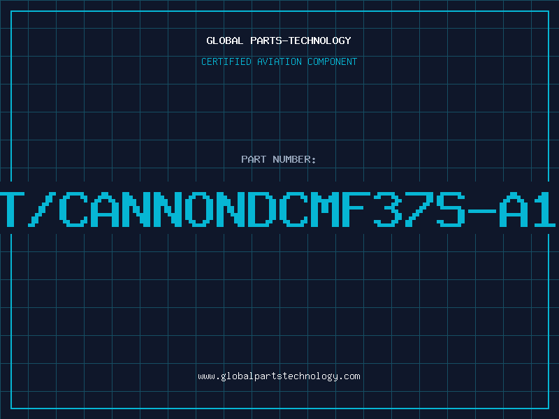 Aviation Part ITT/CANNONDCMF37S-A176