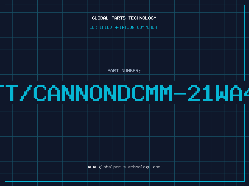 Aviation Part ITT/CANNONDCMM-21WA4P
