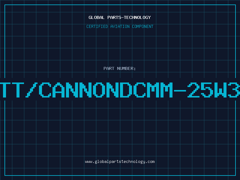 Aviation Part ITT/CANNONDCMM-25W3P