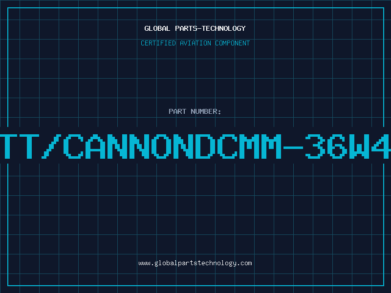 Aviation Part ITT/CANNONDCMM-36W4P