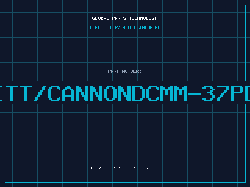 Aviation Part ITT/CANNONDCMM-37PD